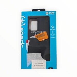 Q6.  Speck ImpactHero Slim Case for Moto G Stylus‎ (2024) - Black OPEN BOX